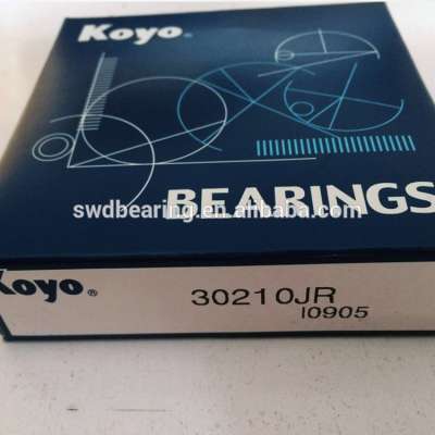 30210 JR Original KOYO bearing 30210 JR KOYO tapered roller bearing price list 30210