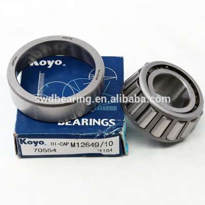 12649-12610 Japan Koyo inch tapered roller bearing M12649-M12610 KOYO rolament 12649/10